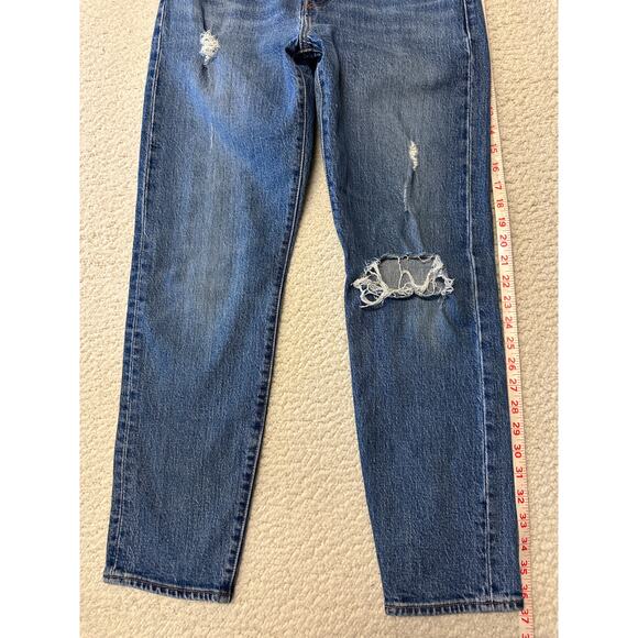 Levis Womens Wedgie Straight Denim Jeans Size 28 - Picture 7 of 11